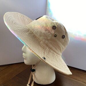 VGUC RAW Ultimate New York College Wide-brimmed Sun Boonie Safari Bucket Hat